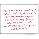 NOBO Tablica suchościeralna CLASSIC 180x120 cm, lakierowana