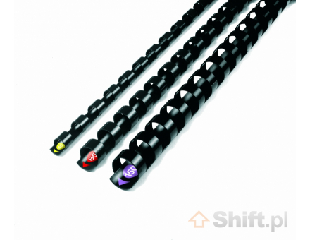 GBC Grzebiety plastikowe Pro Comb 12mm - 100 szt białe