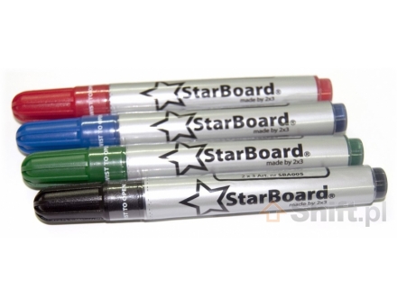 2x3 Markery suchościeralne StarBoard 