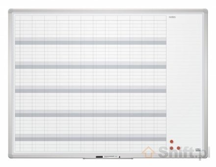 2x3 Planer Officeboard 120x90 cm, roczny, lakierowany