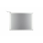 2x3 Gablota model 1 z oświetleniem LED 150x100 cm, powierzchnia korkowa